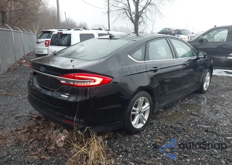2018 Ford Fusion Se из США, поврежденный, VIN 3FA6P0HD2JR228120